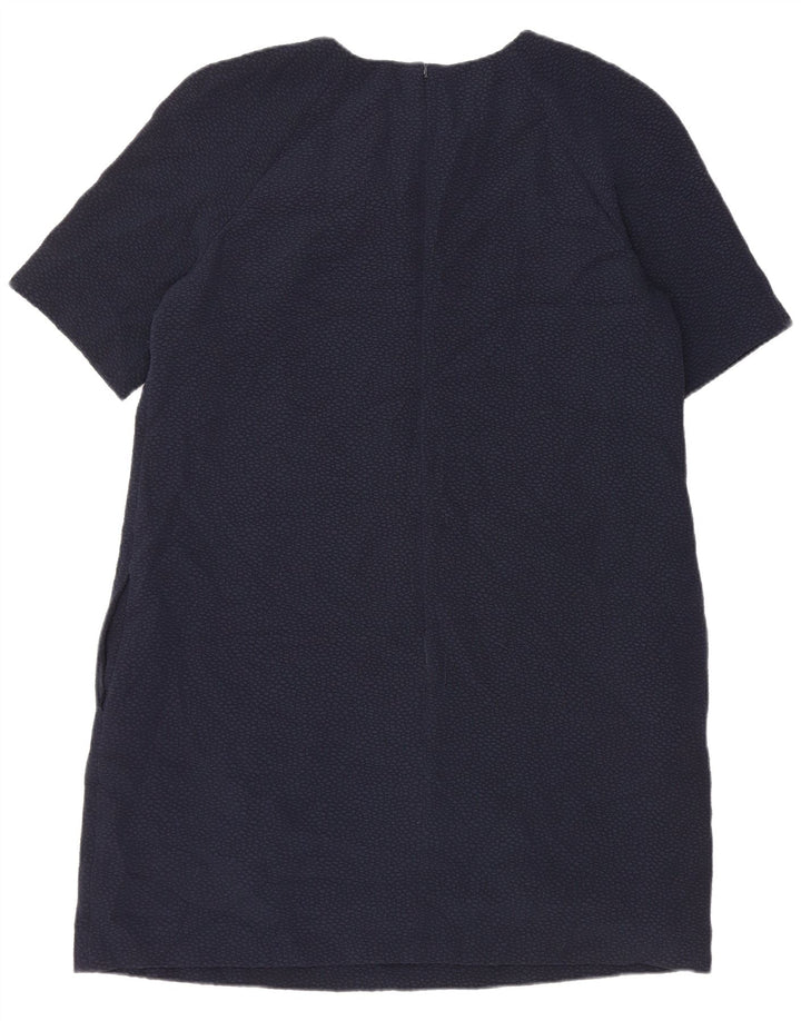 Hobbs Robe droite pour femme UK 46 Large Bleu Marine Polyester