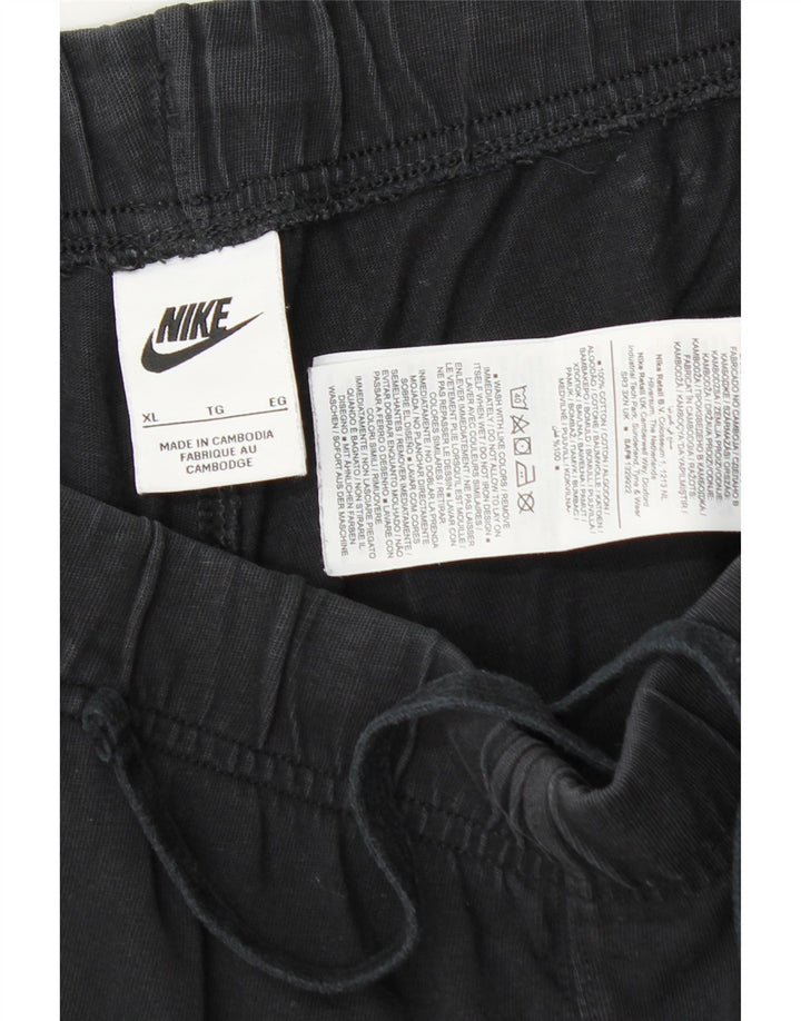 Nike Short de sport pour homme XL en coton noir