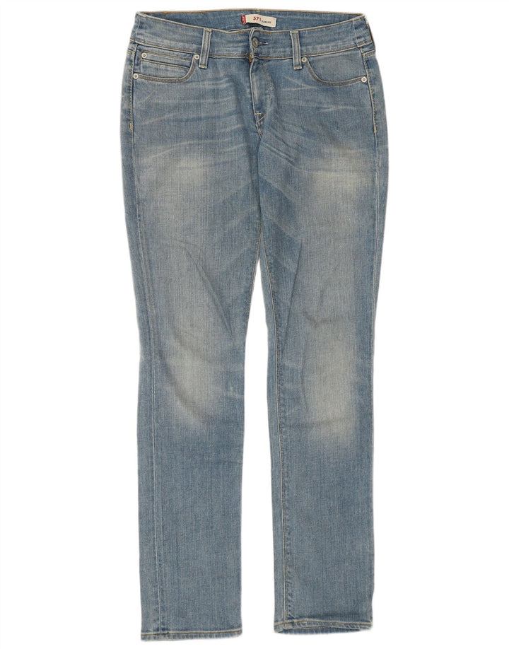 Levi's Jean Slim 571 Femme W32 L34 Bleu Coton