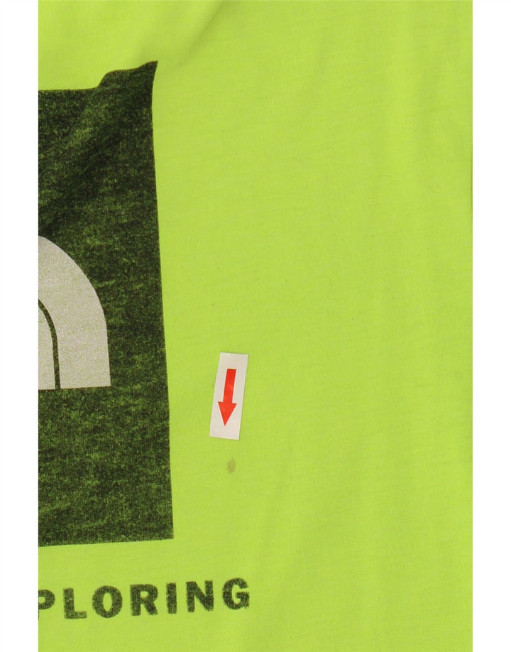 The North Face T-shirt graphique pour hommes, petit, vert, polyester