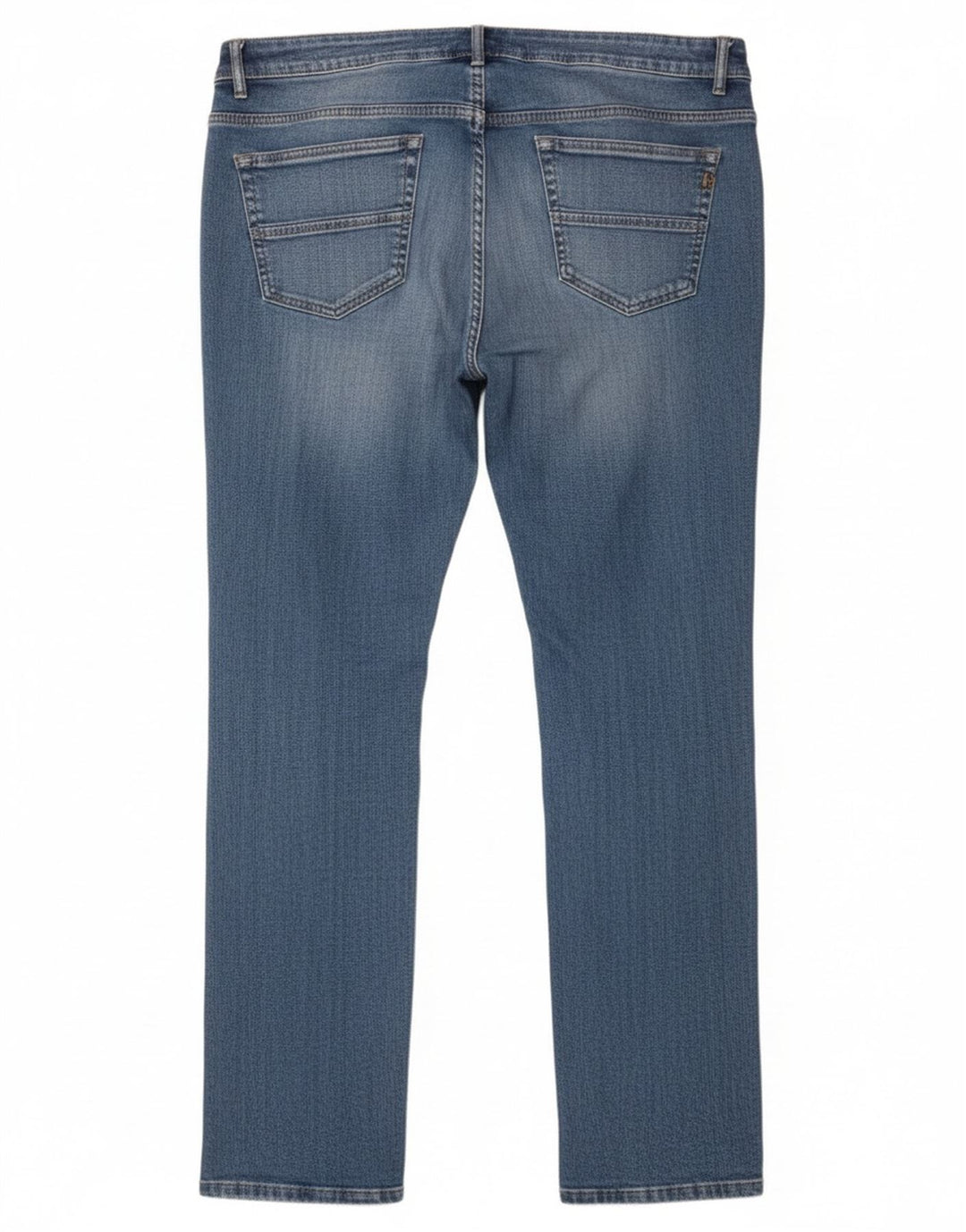 Dack's Jean droit coupe droite pour homme IT 52 XL W36 L33 Bleu