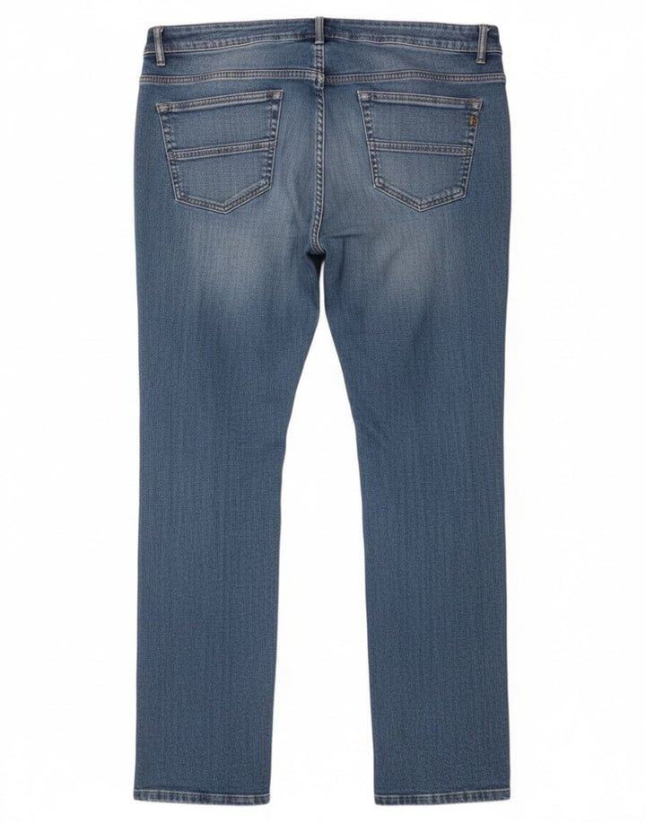 Dack's Jean droit coupe droite pour homme IT 52 XL W36 L33 Bleu