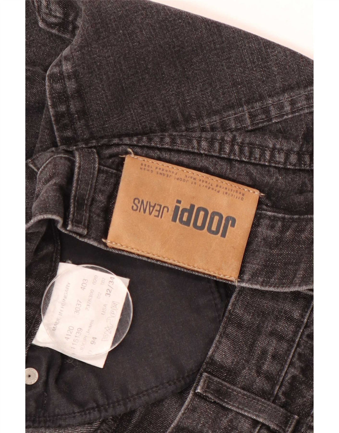 Joop Jean Fuselé Homme W32 L34 Gris Coton