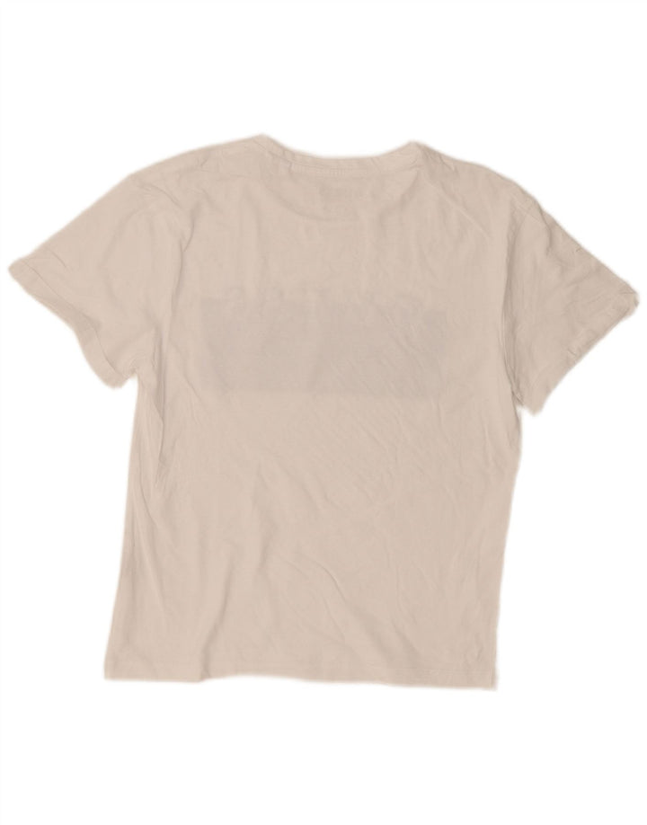 Guess T-shirt graphique pour femme UK 14 Blanc moyen