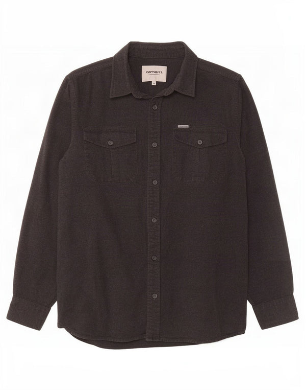 Carhartt Chemise Workwear Homme Gris Moyen