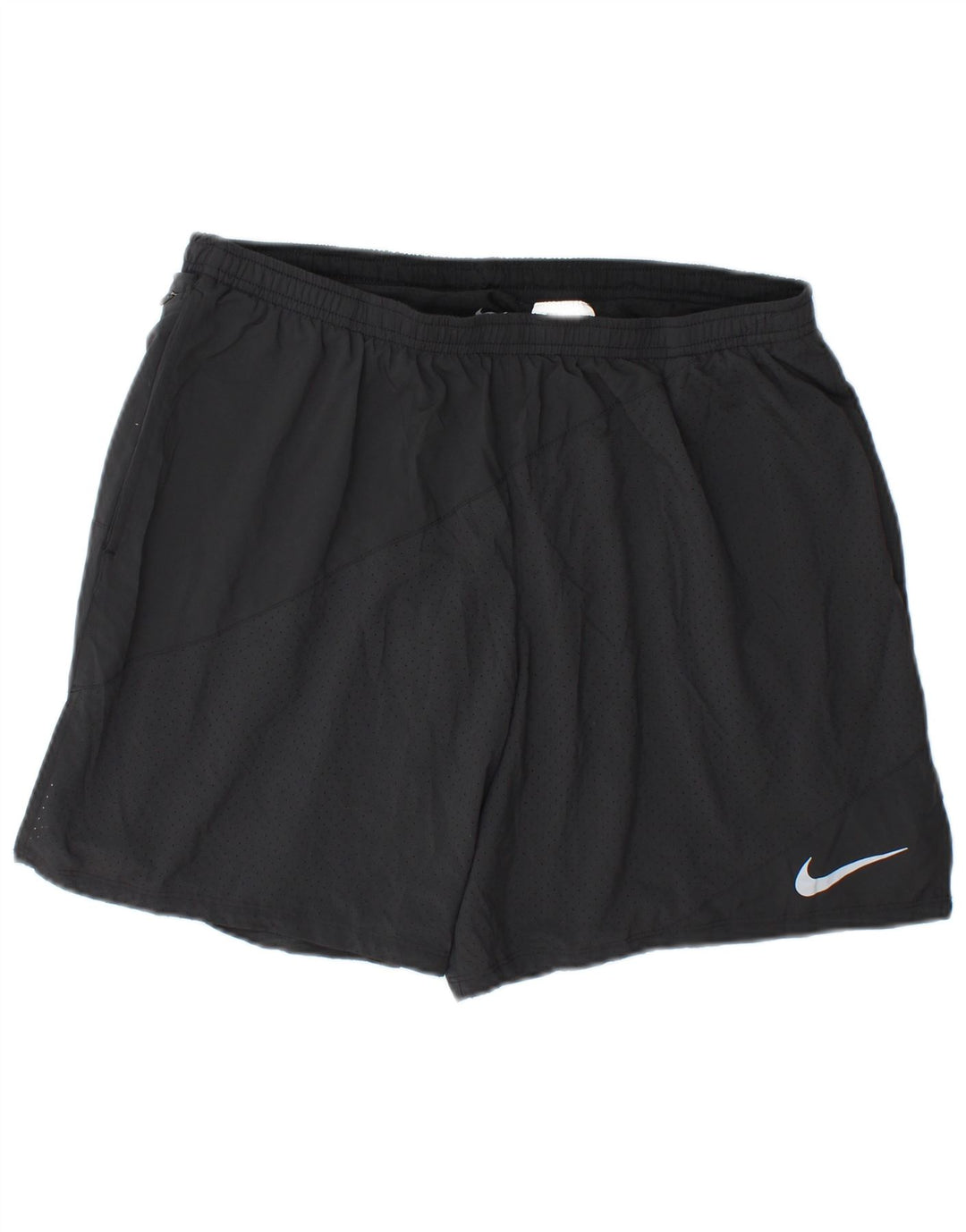 Nike Short de sport Dri Fit pour homme XL Noir Polyester