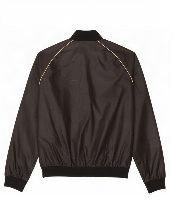Hummel Veste de survêtement graphique pour homme Large Noir Polyester