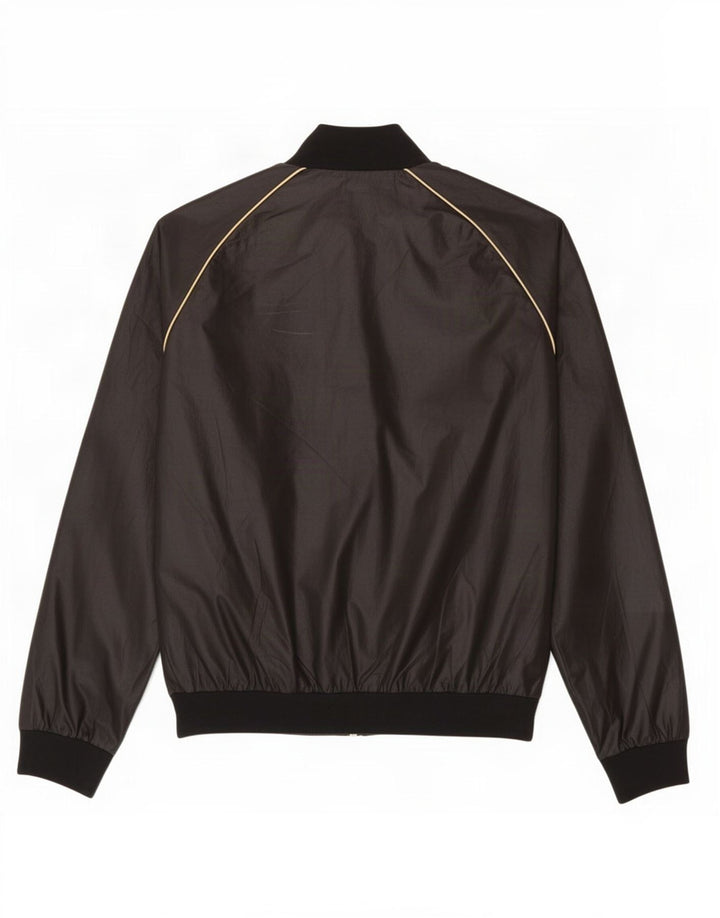 Hummel Veste de survêtement graphique pour homme Large Noir Polyester
