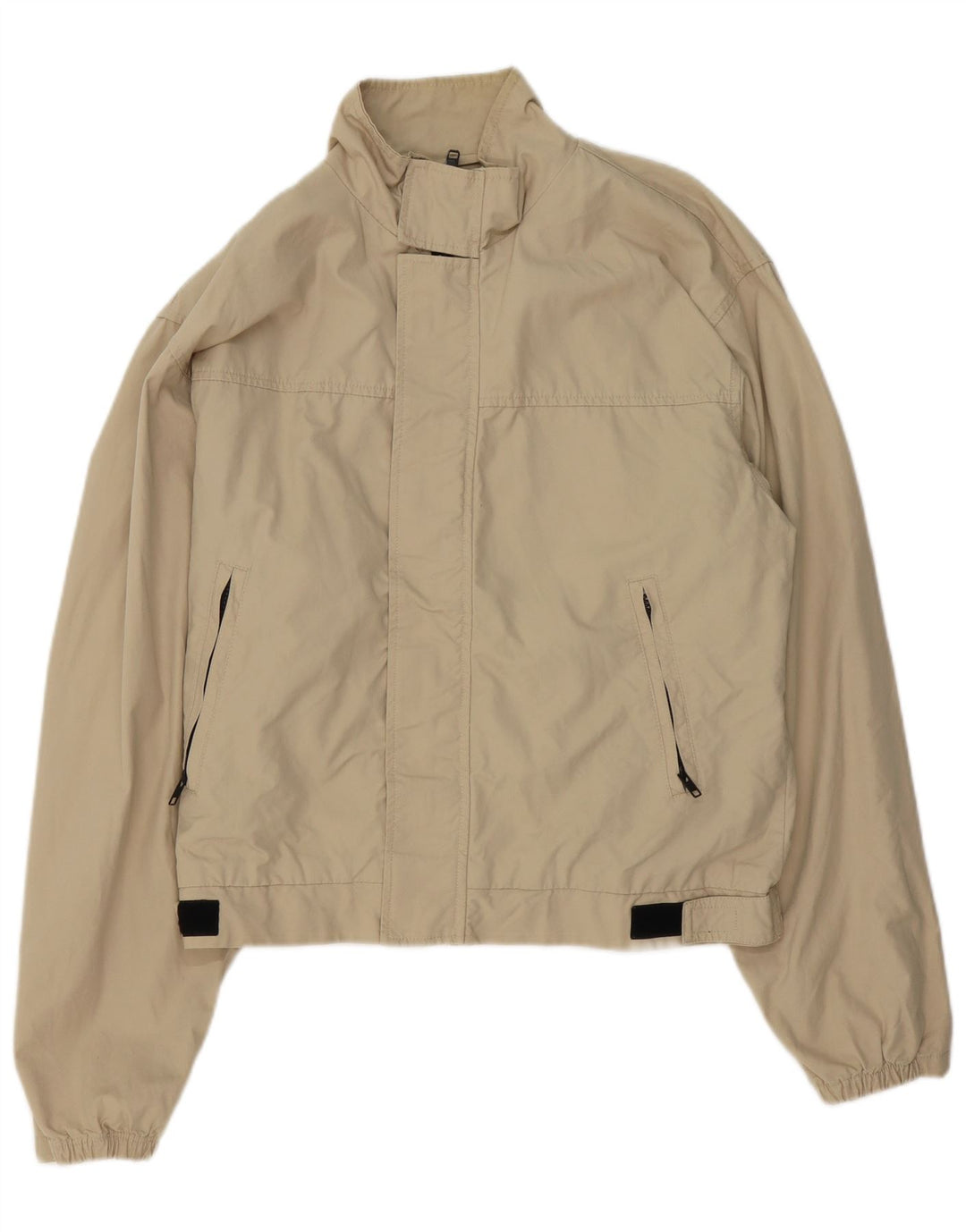 Alberto Aspesi Veste Bomber Homme UK 38 Coton Beige Moyen