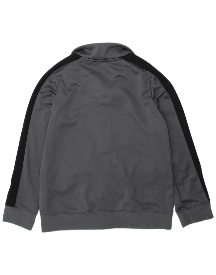 UNDER ARMOUR Veste de survêtement pour garçon 7-8 ans Petit Gris Colorblock