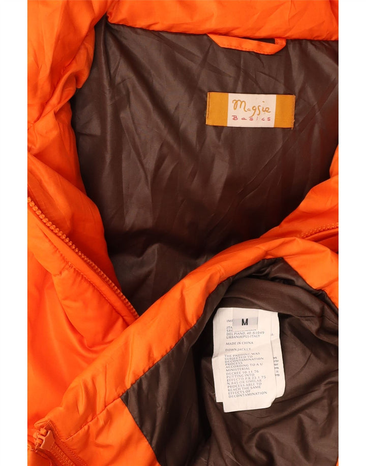 MAGGIE Veste matelassée pour femme UK 14 Orange moyen Polyamide