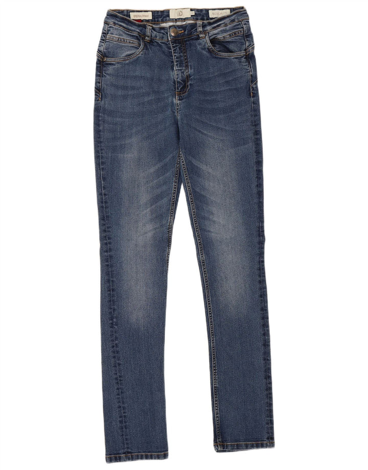 Dack's Jean skinny coupe droite pour femme IT 44 Medium W28 L31 Bleu Coton