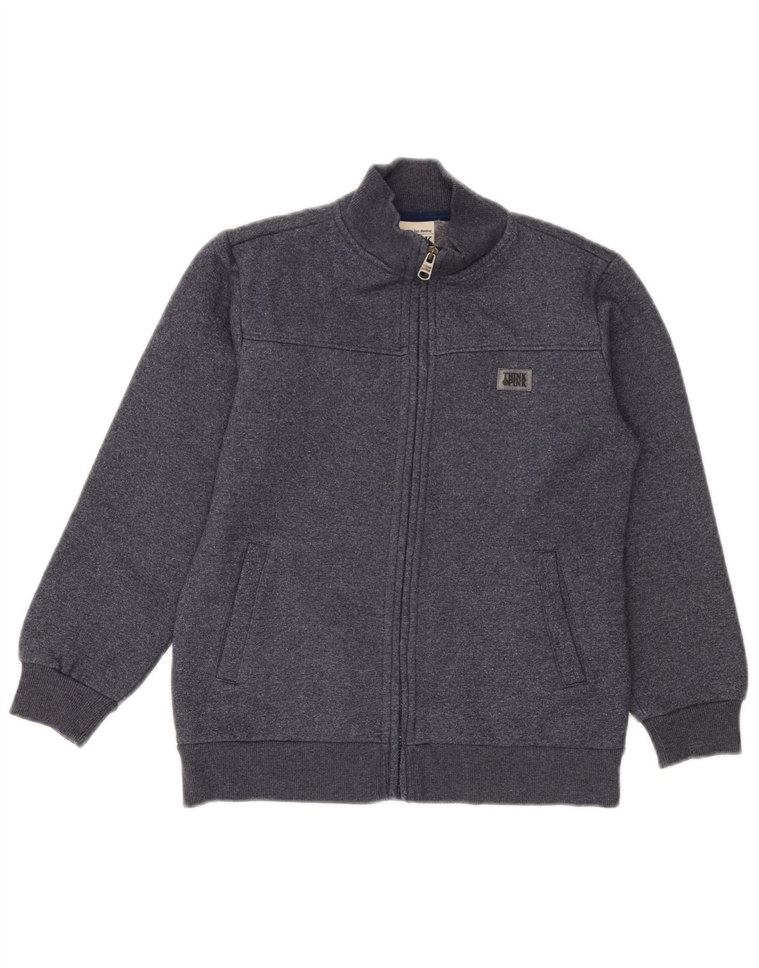 Think Pink Veste de survêtement pour femme UK 10 Small Gris Coton