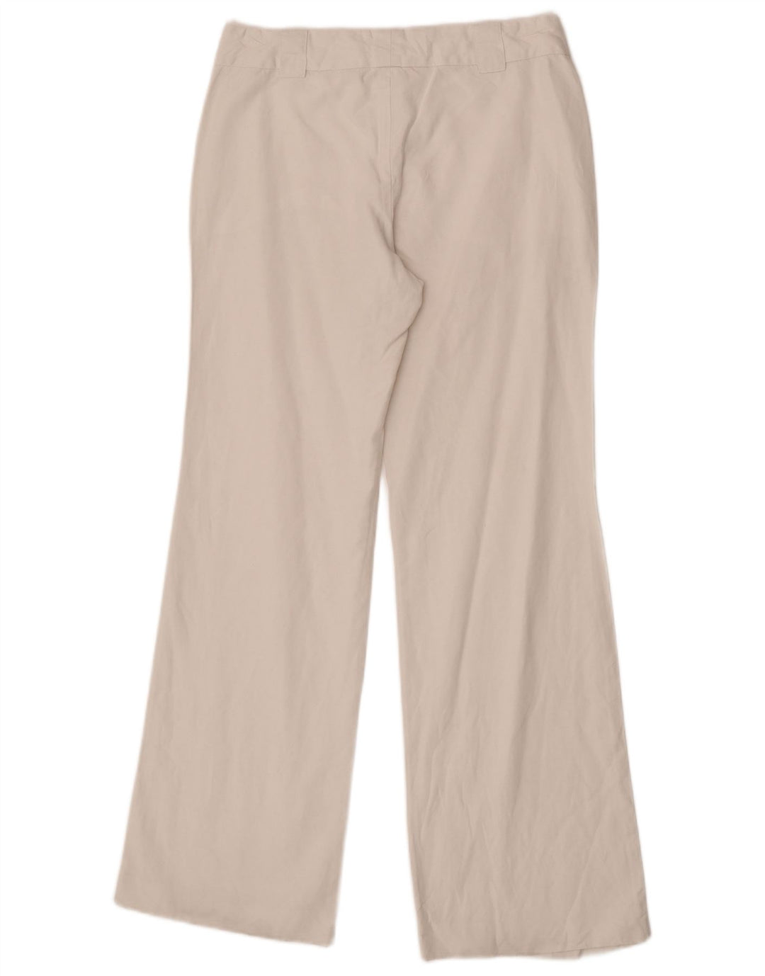 Alberto Aspesi Pantalon de costume bootcut Blu pour femme IT 40 Small W27 L31 Blanc