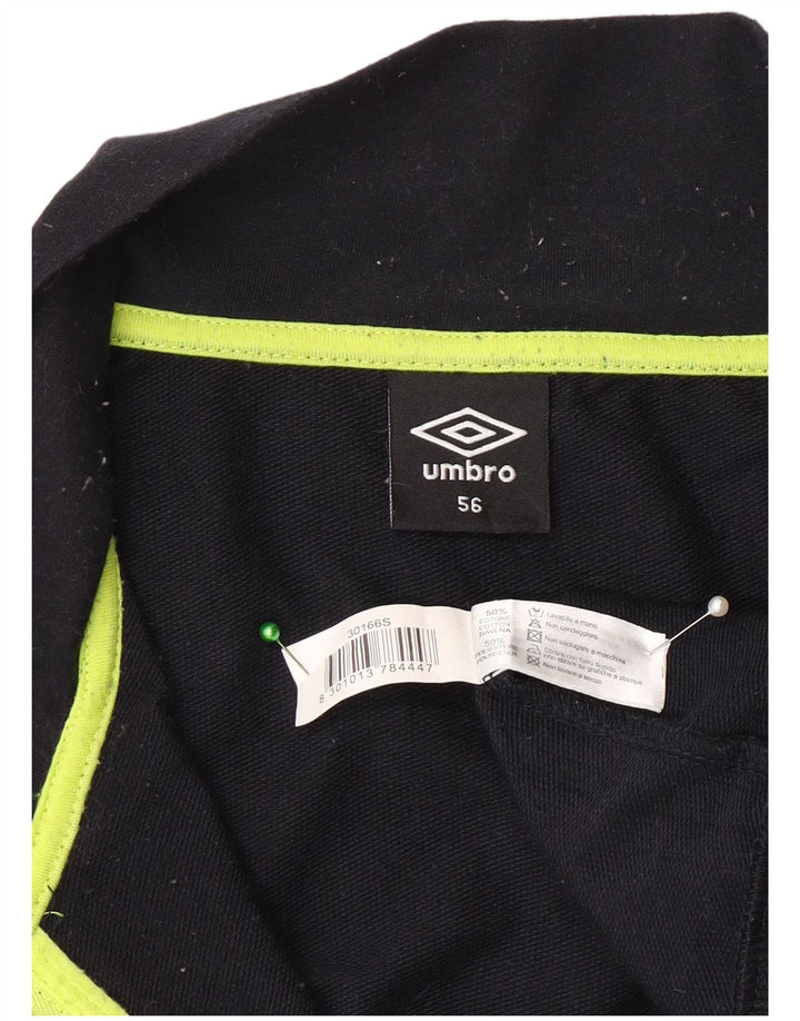 Umbro Veste de Survêtement Graphique Homme IT 56 XL Noir Coton