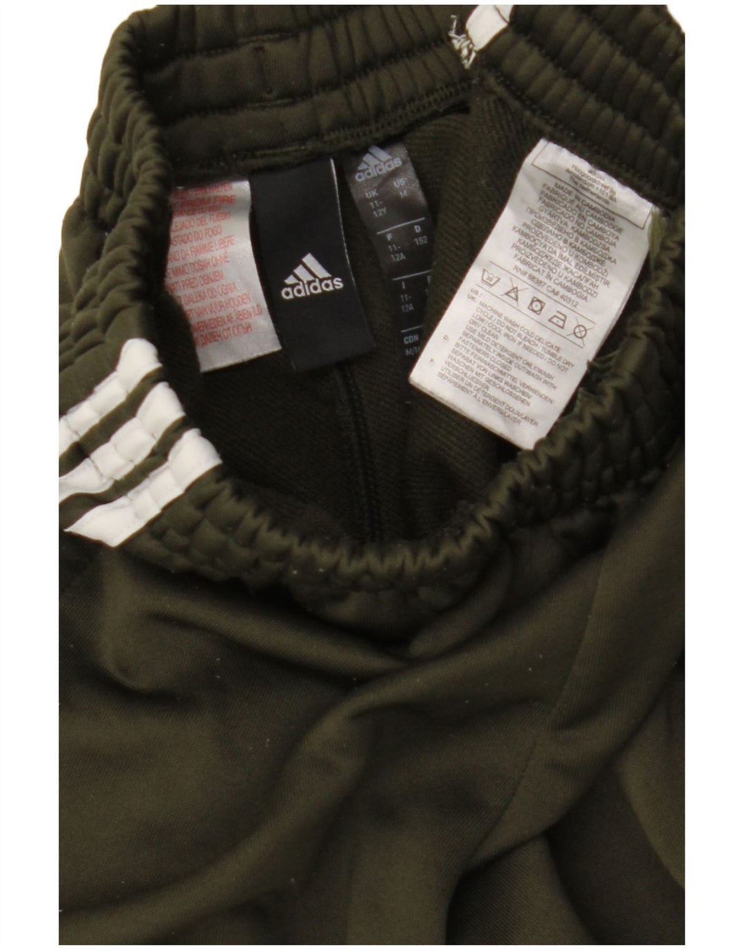 ADIDAS Pantalon de survêtement Aeroready pour garçon 11-12 ans Vert Colourblock