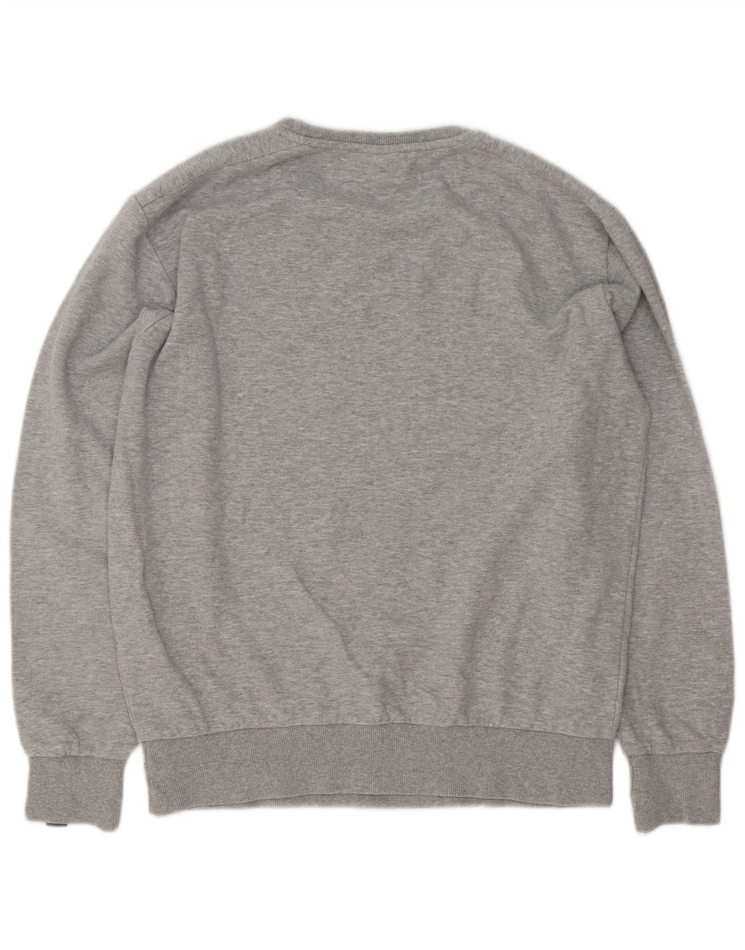 Ellesse Sweatshirt Jumper Large Gris Coton Homme