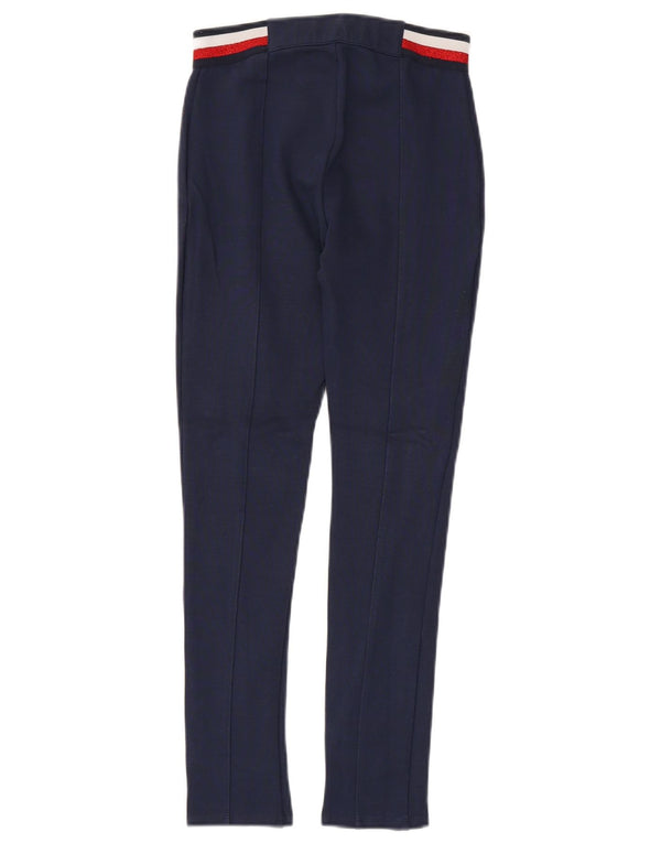 Tommy Hilfiger Pantalon décontracté slim fille 9-10 ans W24 L25 Bleu marine