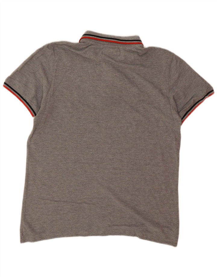 Kappa Polo Homme XL Gris Moucheté