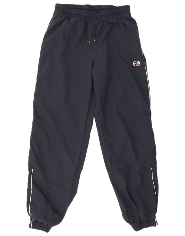 Sergio Tacchini Pantalon De Survêtement Homme Pantalon De Jogging Bleu Marine Moyen Polyester