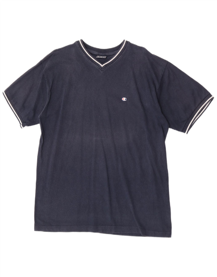 Champion T-Shirt Homme Top 2XL Bleu Marine