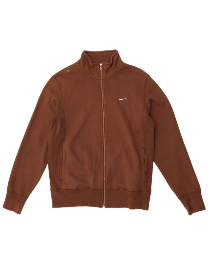 Nike Veste de survêtement pour homme UK 38/40 Coton marron moyen