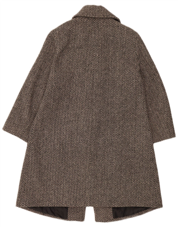Conbipel Pardessus Femme IT 46 Grand Carreau Gris Laine
