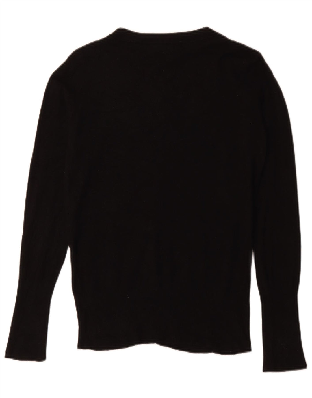 Zara Cardigan Femme Pull UK 12 Medium Noir