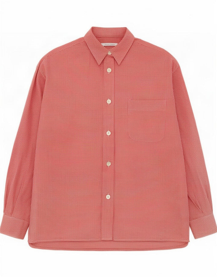 Marella Chemise Femme UK 16 Grand Vichy Rouge Polyester
