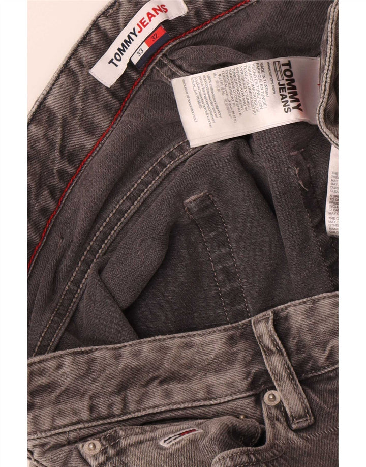 Tommy Hilfiger Jean droit homme W33 L32 gris coton