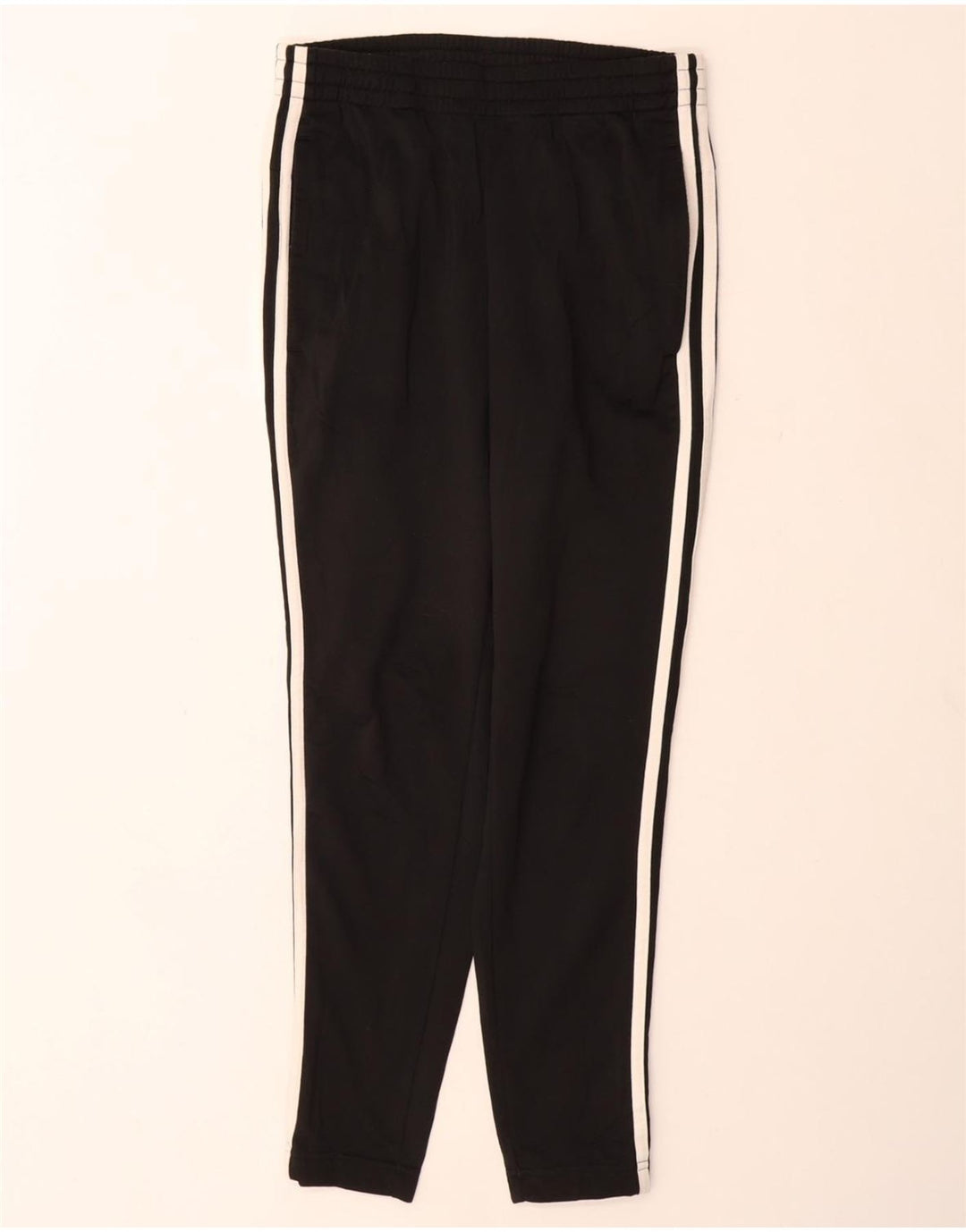 ADIDAS Pantalon de survêtement pour femme UK 4/6 XS Noir Polyester