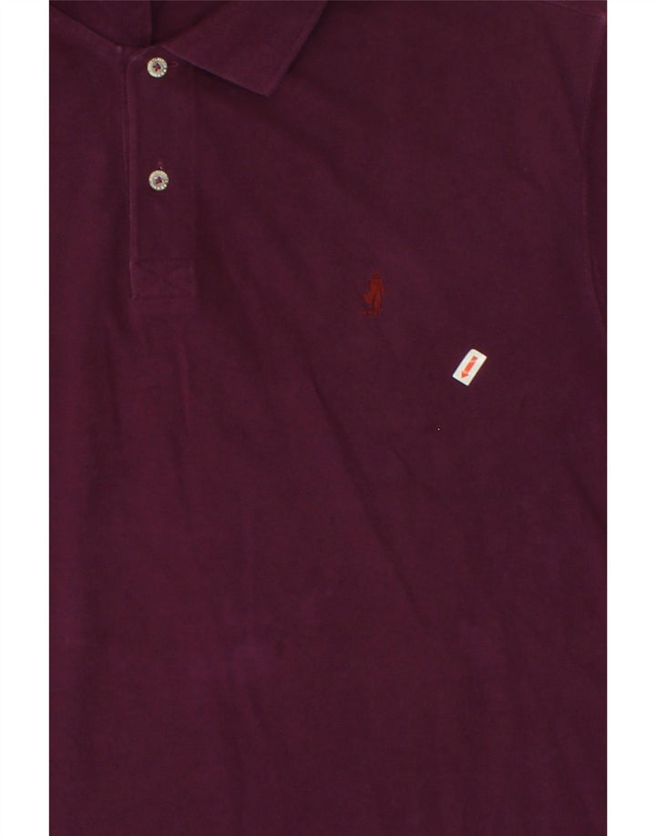 MARLBORO CLASSICS Polo Homme 2XL Violet Coton