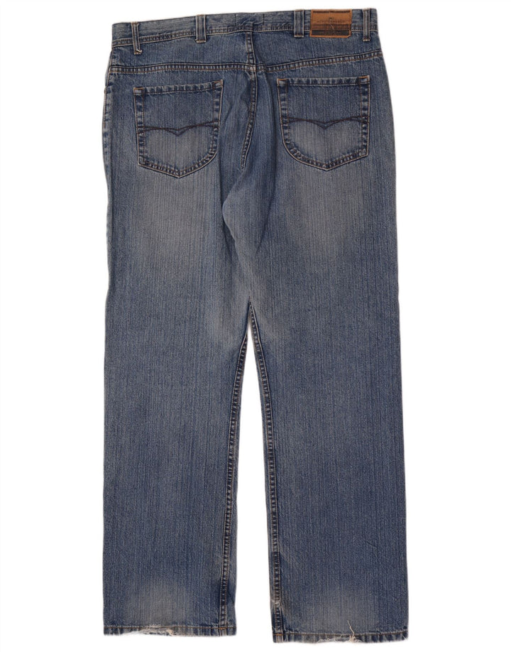 Marks & Spencer Jean droit bleu Harbour pour homme W38 L33