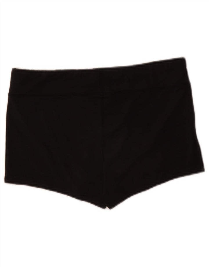 Nike Short de sport Dri Fit pour femme UK 10 Petit Noir Polyester