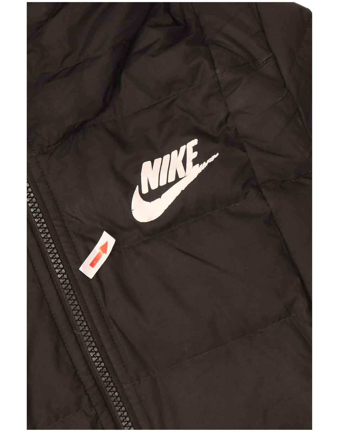 Nike Veste matelassée à capuche pour femme UK 12 Gris moyen