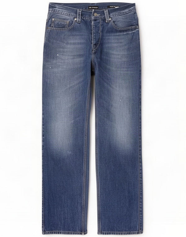 Marks & Spencer Jean droit autographe homme W34 L31 bleu coton