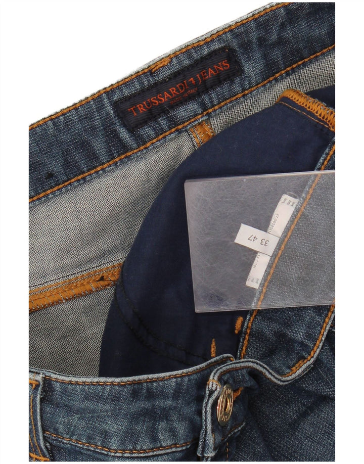 Trussardi Femme Jean Slim W33 L32 Bleu