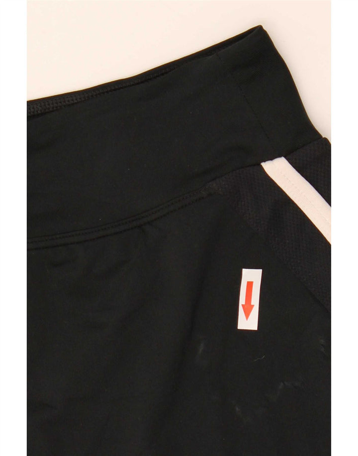 Nike Femme Dri Fit Jupe-short UK 10 Petit Noir Polyester
