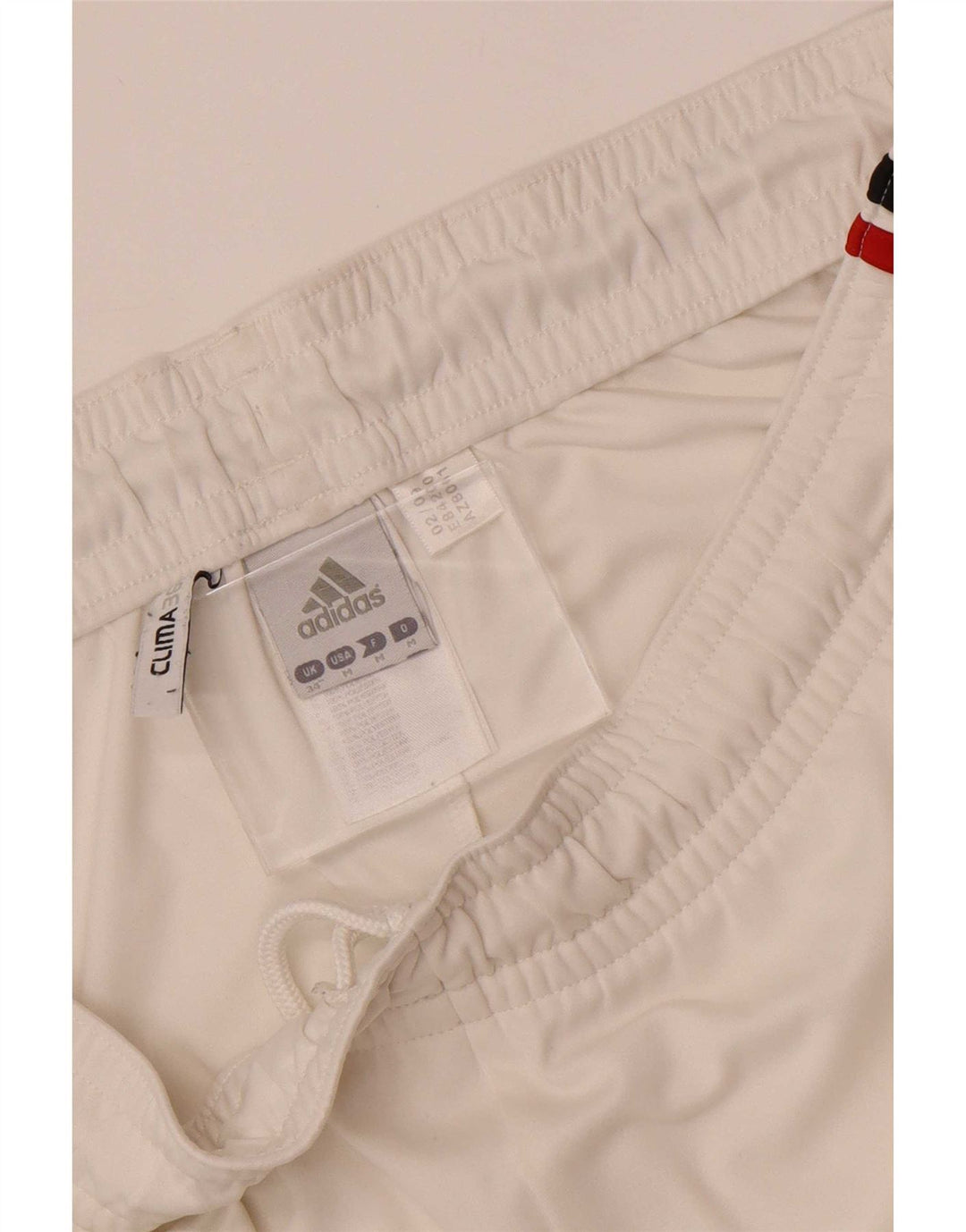 Adidas Short de sport AC Milan pour homme Large Blanc Colorblock Polyester