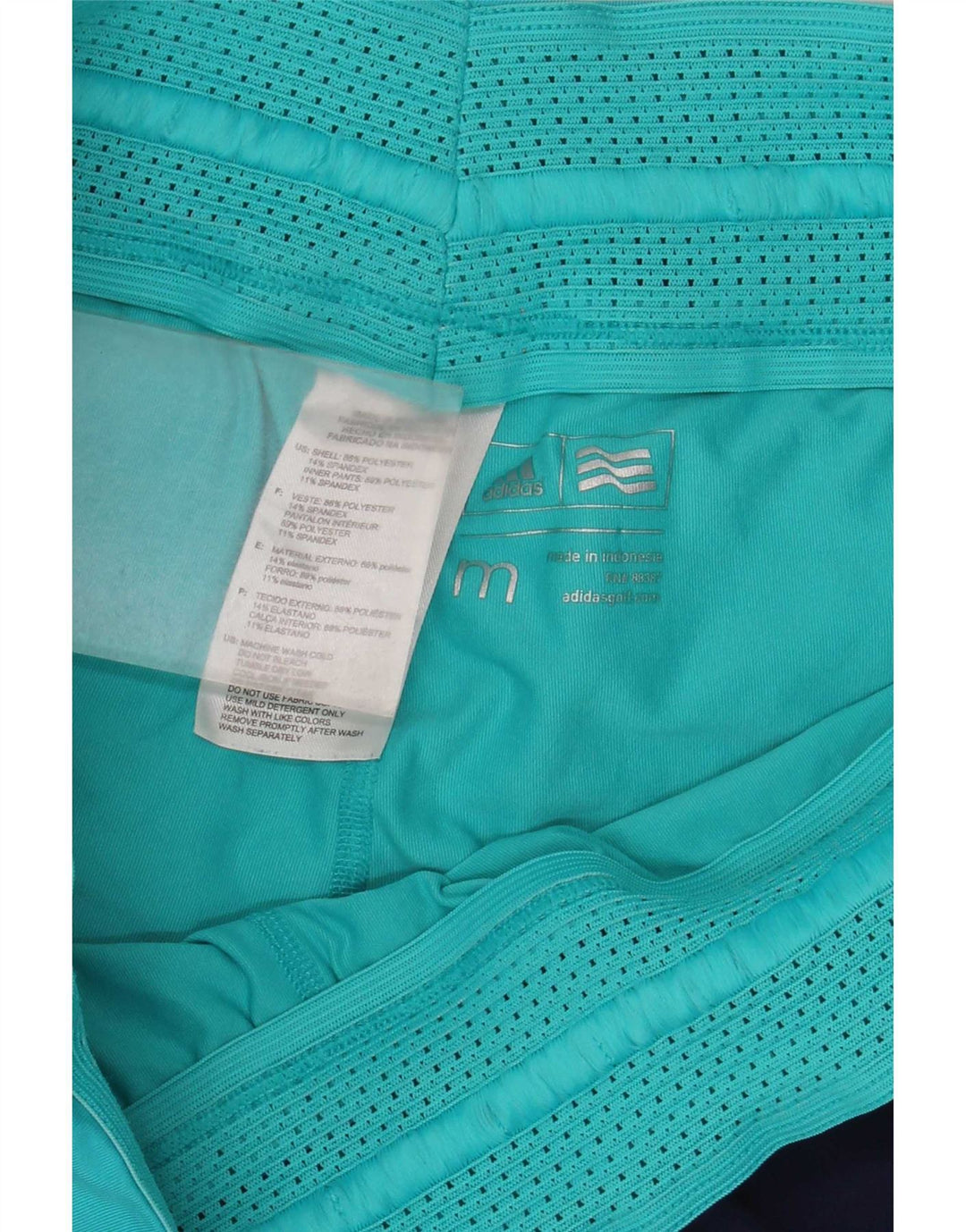 Adidas Jupe-short pour femme UK 14 Medium Bleu marine Polyester