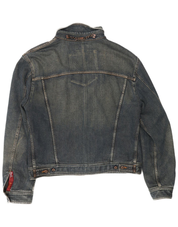 Dolce & Gabbana Veste en jean pour homme UK 42 XL Bleu Coton