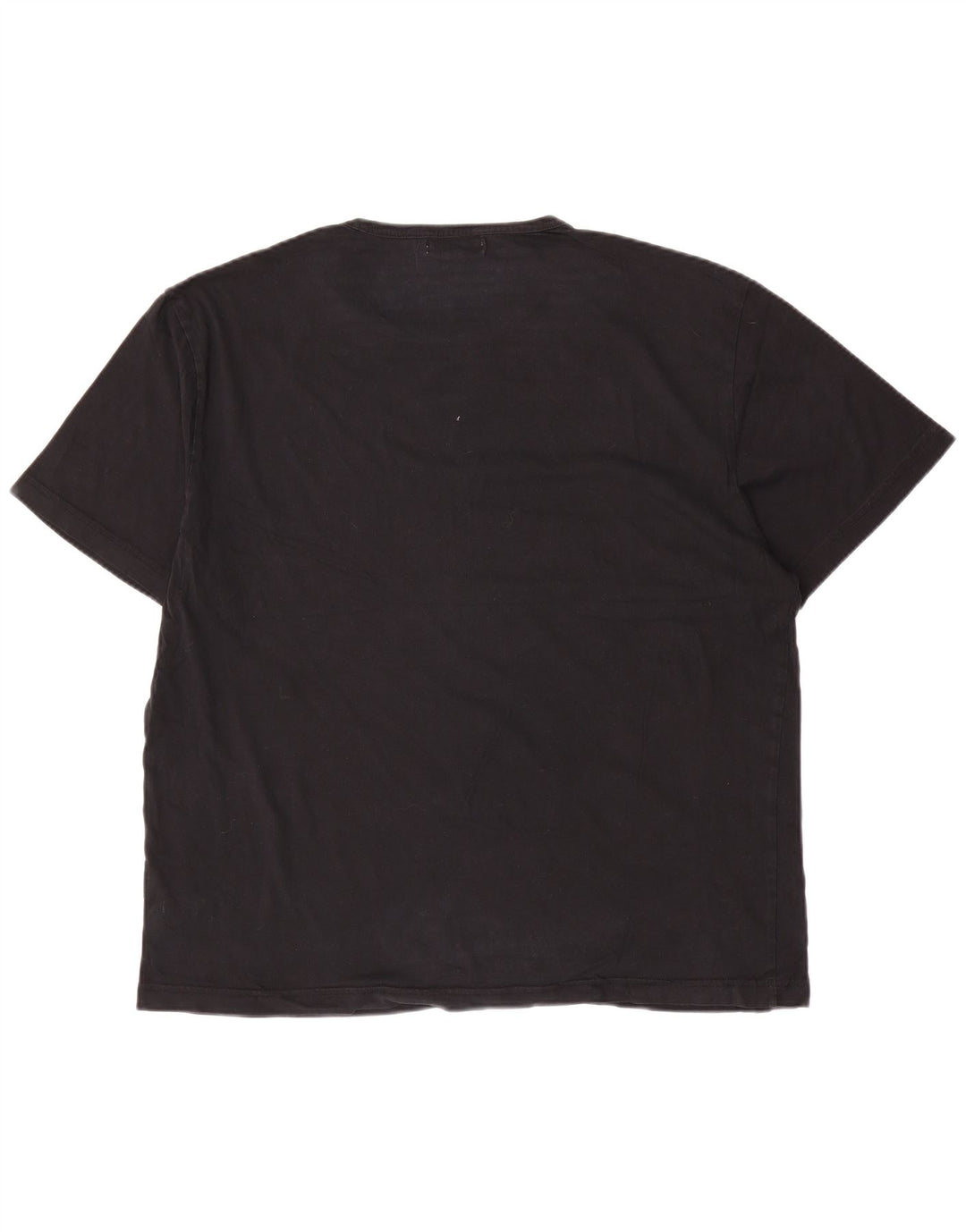 CALVIN KLEIN T-Shirt Graphique Homme Top XL Noir Coton