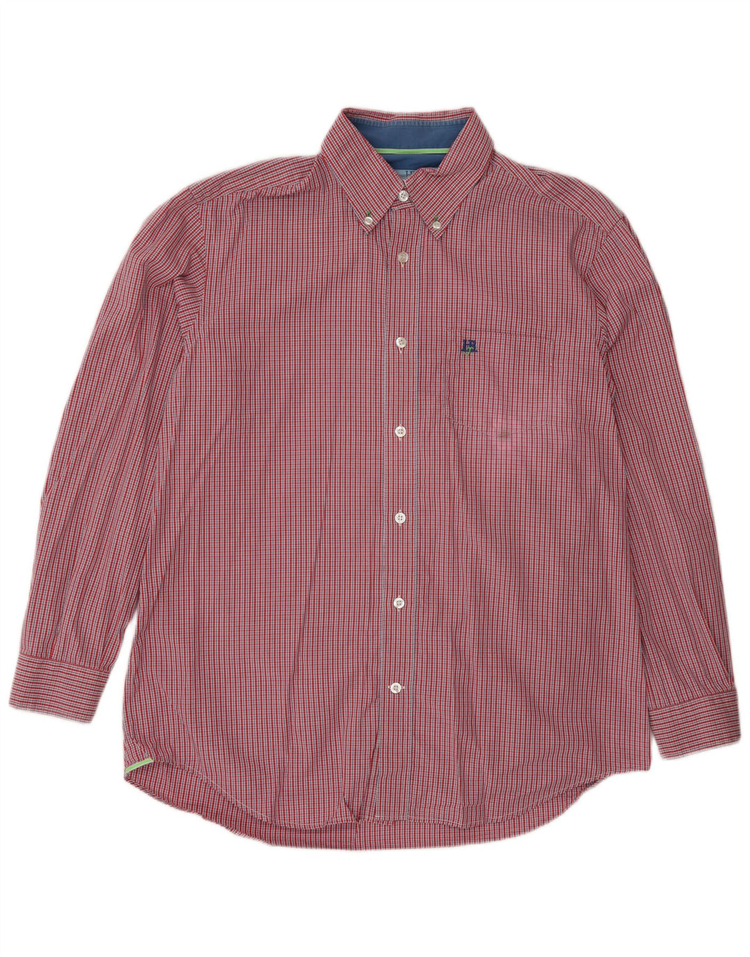 Harmont & Blaine Chemise Homme XL Rouge Vichy Coton