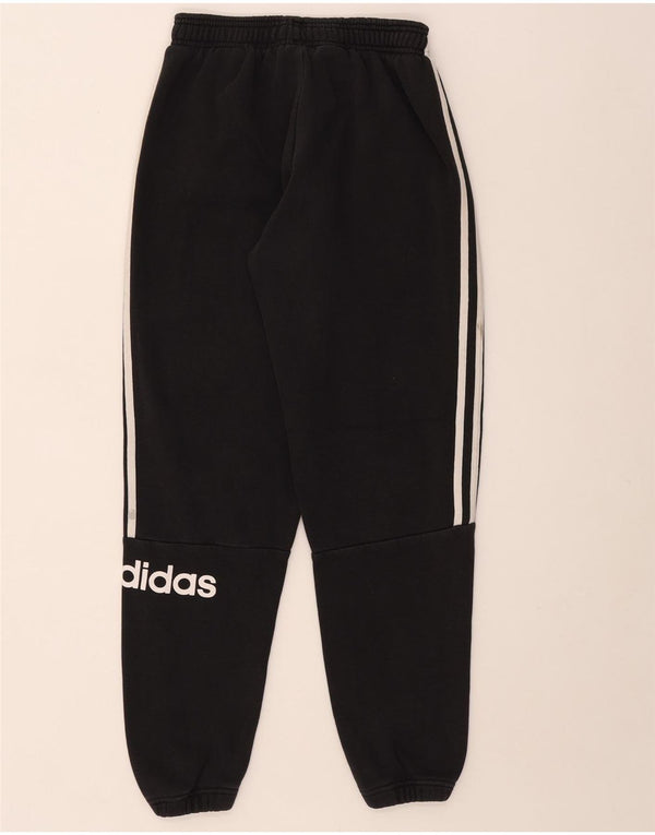 Adidas Pantalon de survêtement graphique pour garçon 13-14 ans Noir Coton