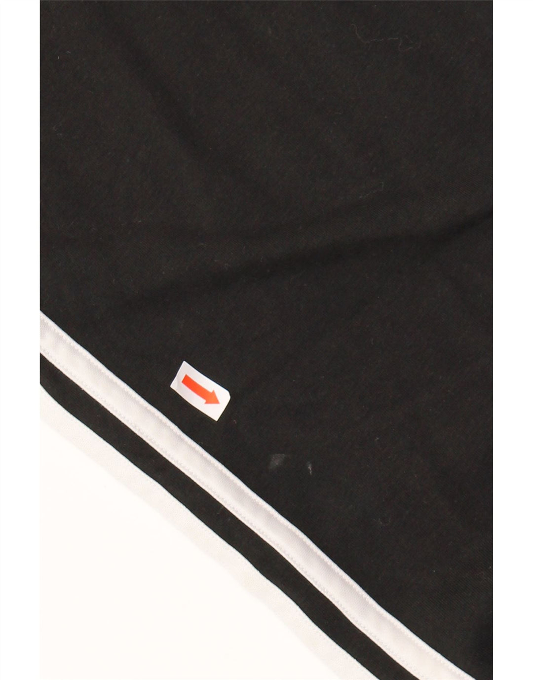 ADIDAS Leggings Femme UK 16/18 Grand Noir Coton