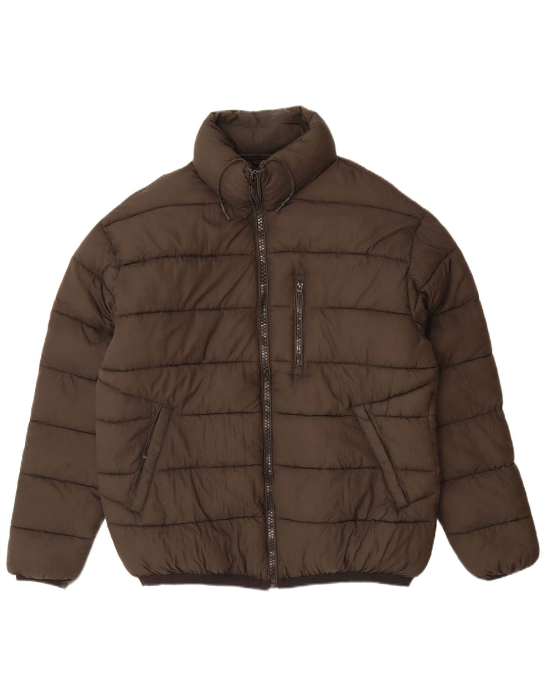 PIAZZA ITALIA Veste matelassée pour homme UK 42 XL Nylon gris