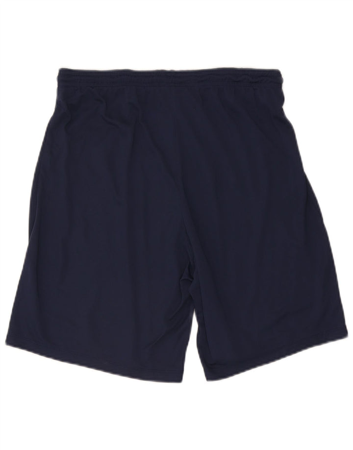 Nike Short de sport Dri Fit pour homme en polyester bleu marine moyen