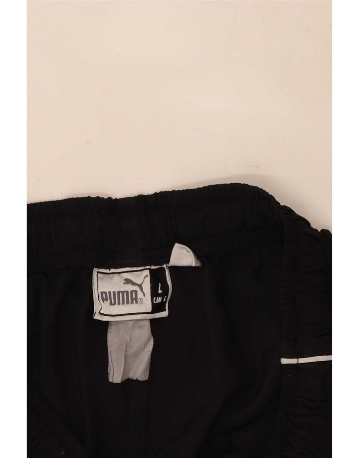 Puma Short de Sport Homme Noir Large Colorblock