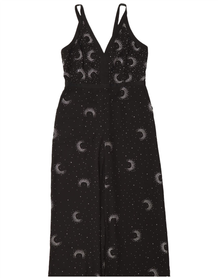 Monsoon Combinaison sans manches pour femme UK 46 Large Noir à pois en polyester