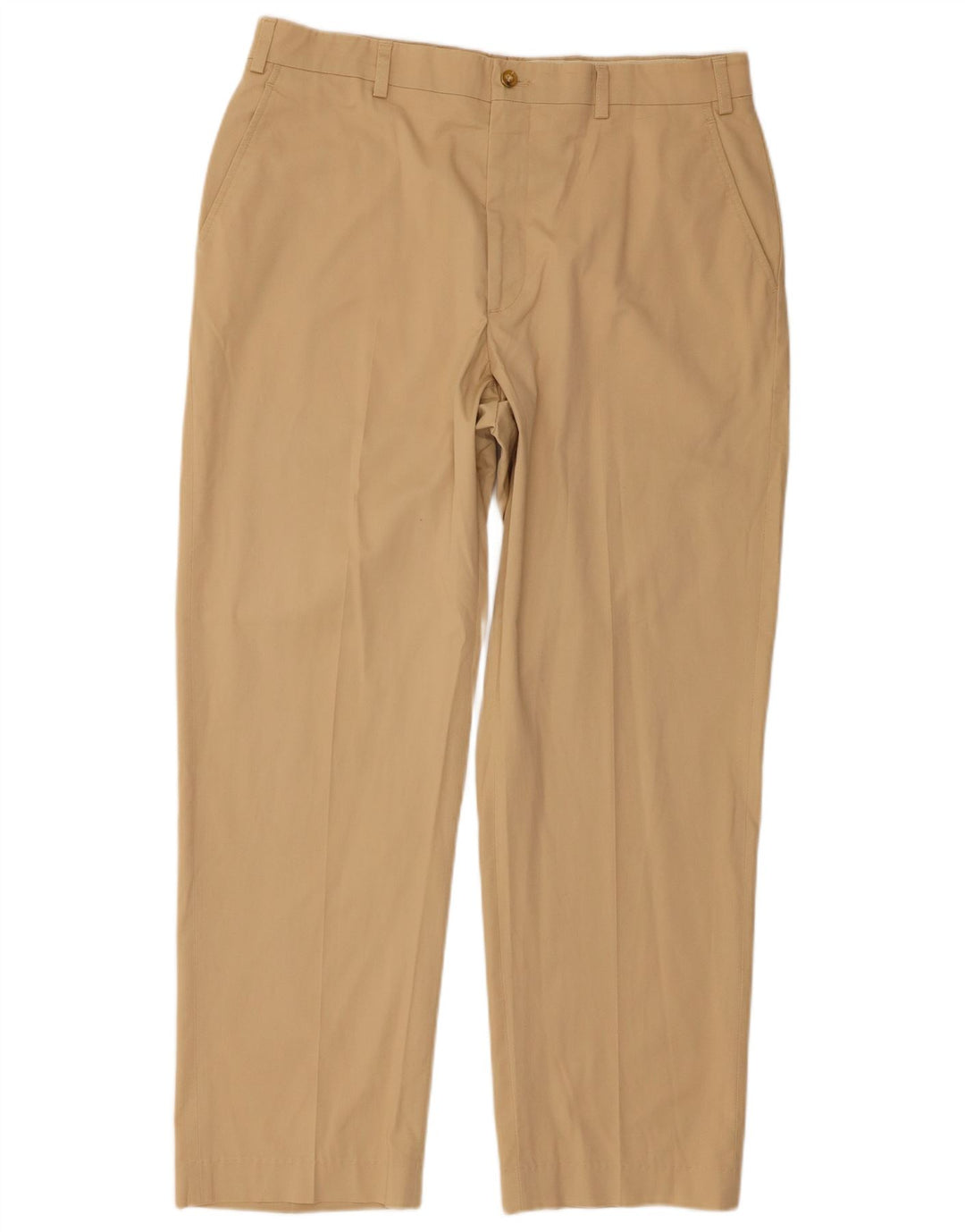 Orvis Pantalon Chino Droit Homme W36 L30 Beige Polyester